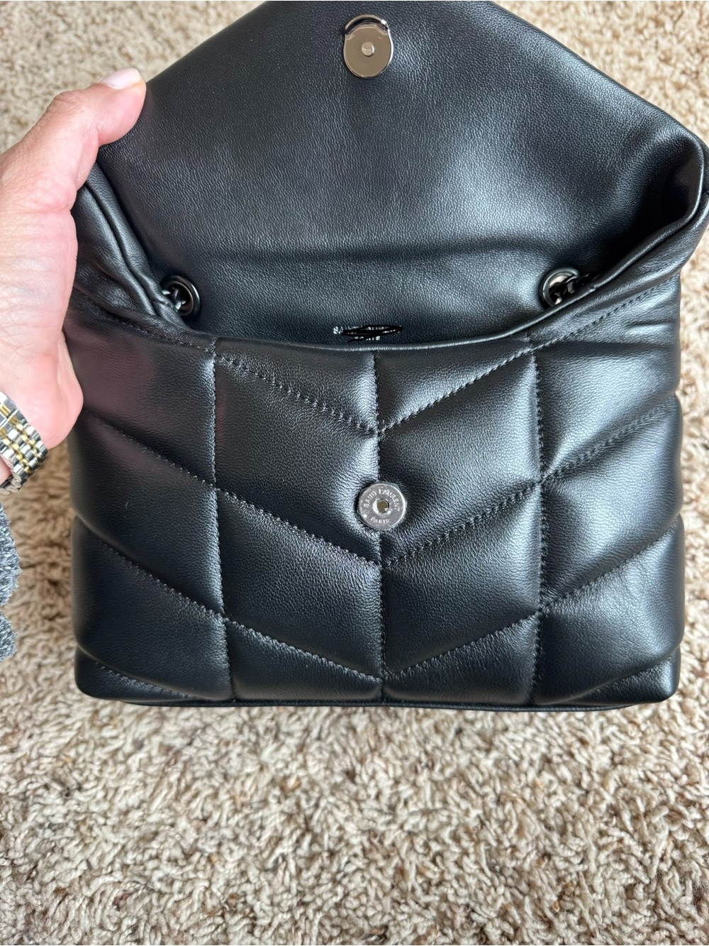 New toy puffer bag. Adjustable chain straps. - Picture 4 of 14
